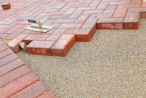 Paver Driveway Replacement in Tioga, ND